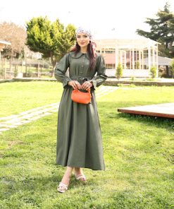 فستان سبور زيتي 02 من مس ايستا